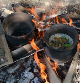 Eintopf und Pfahlbaubrot